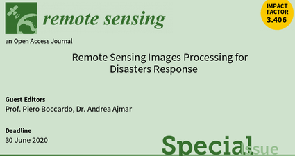 Special Issue "Remote Sensing Images Processing for Disasters Response"